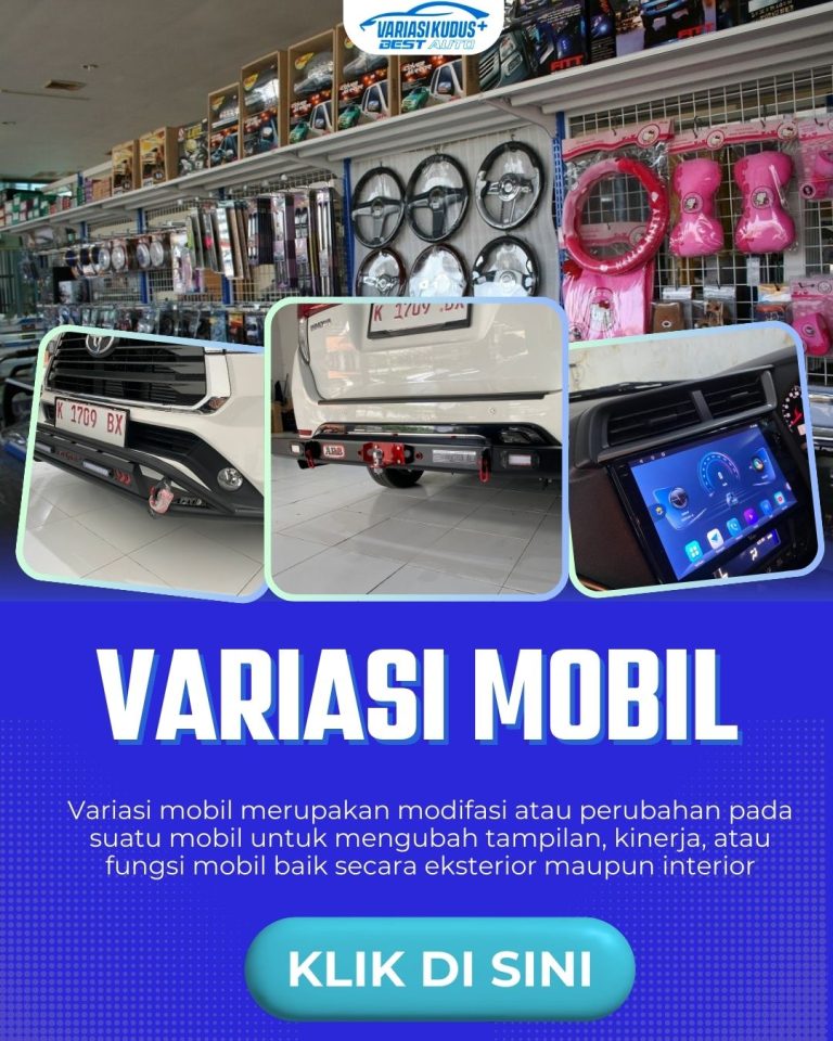 Berbagai variasi mobil di Variasi kudus