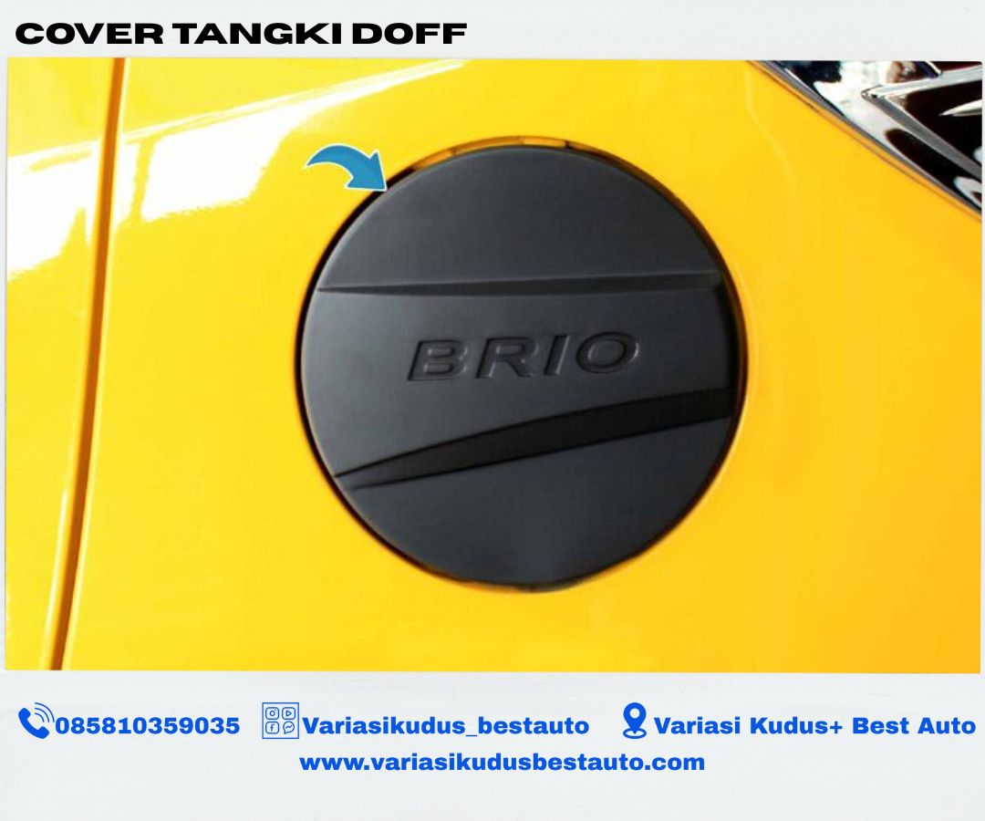 Cover tangki brio doff