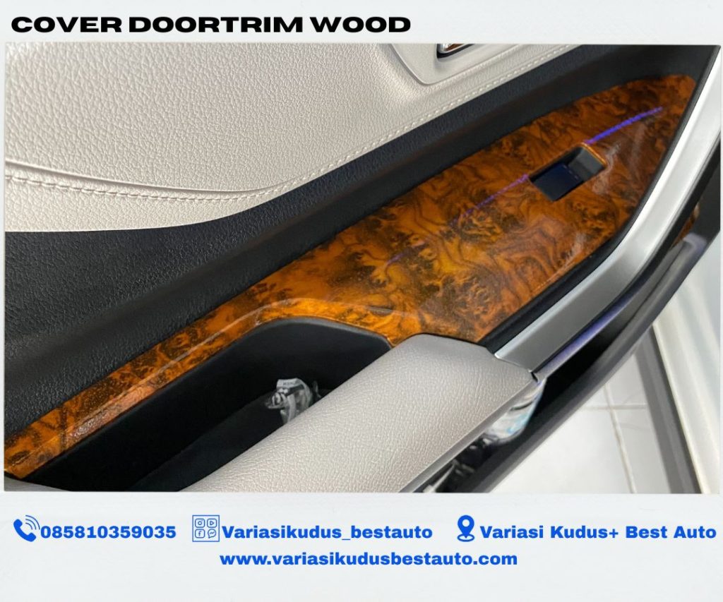 Cover doortrim wood veloz