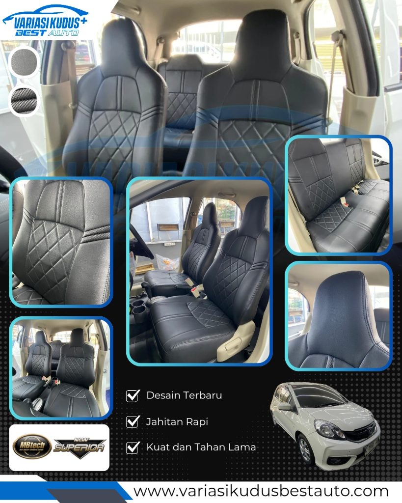 Cover Jok Mobil Honda Brio By Variasi Kudus+ Best Auto