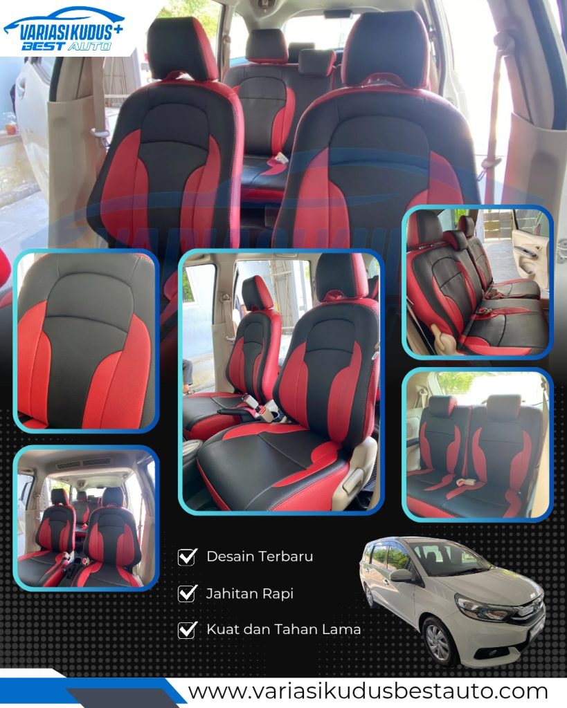 Cover jok mobilio merah