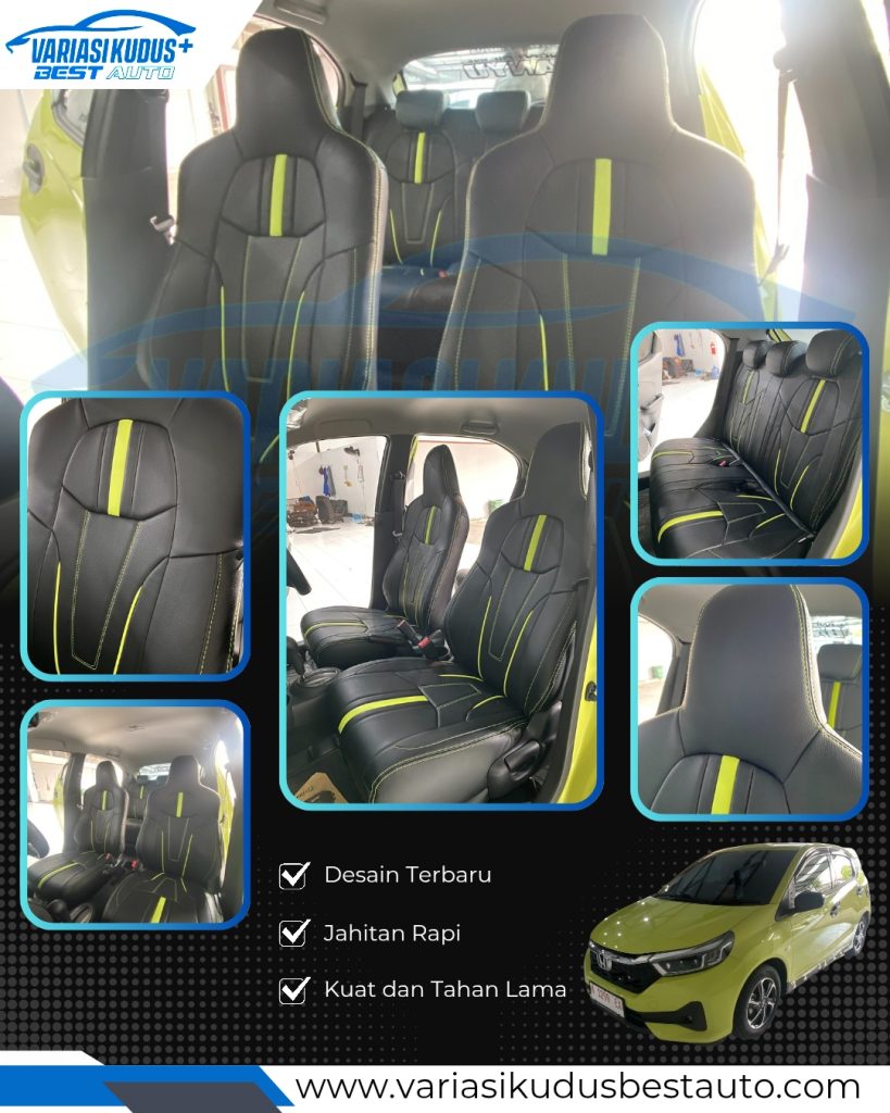 Cover jok honda brio