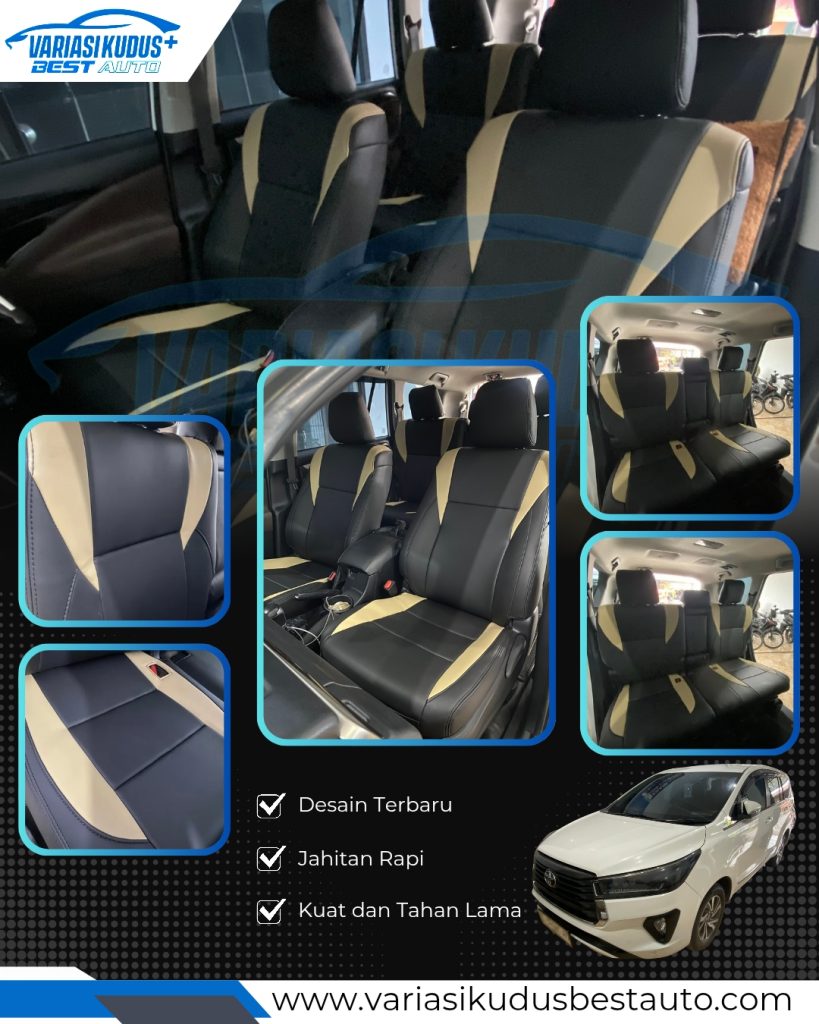Cover jok mobil toyota innova reborn No 21