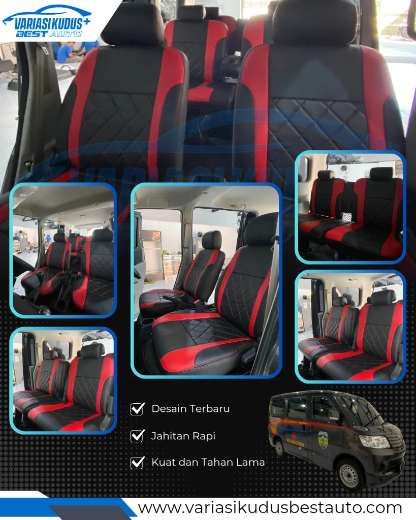 Cover jok luxio by variasi kudus best auto 001