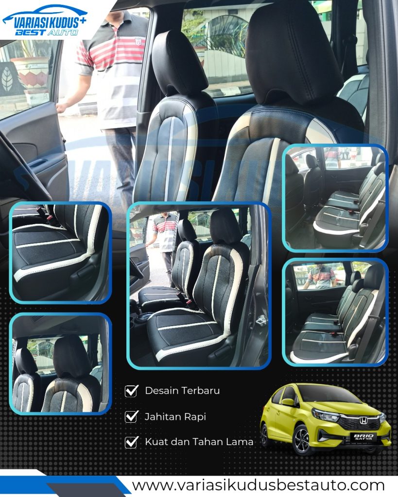 Cover jok mobil brio 1