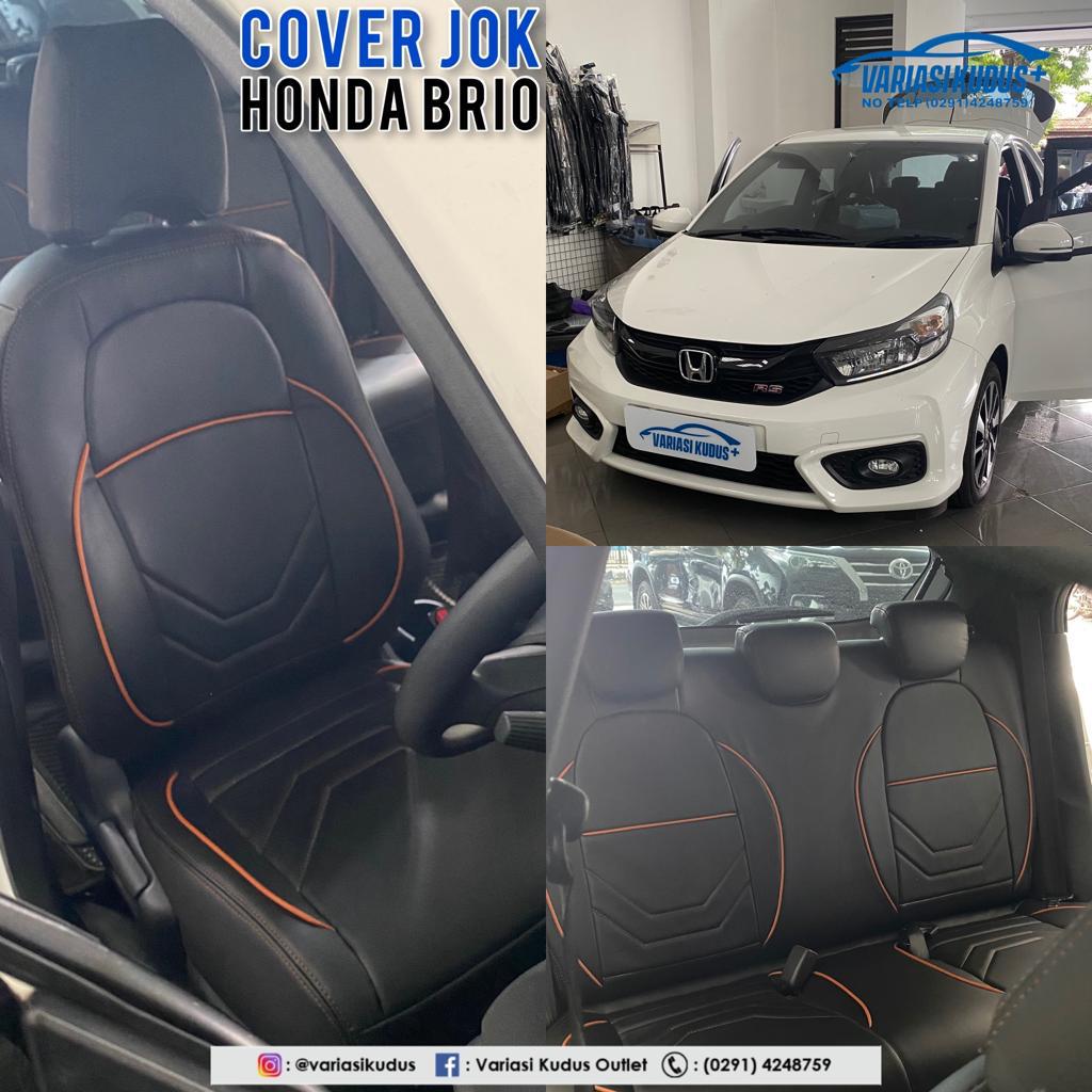 Cover jok mobil brio 15