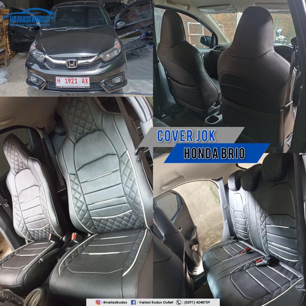 Cover jok mobil brio 16