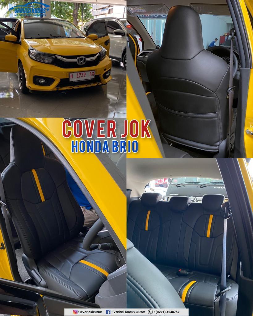 Cover jok mobil brio 17