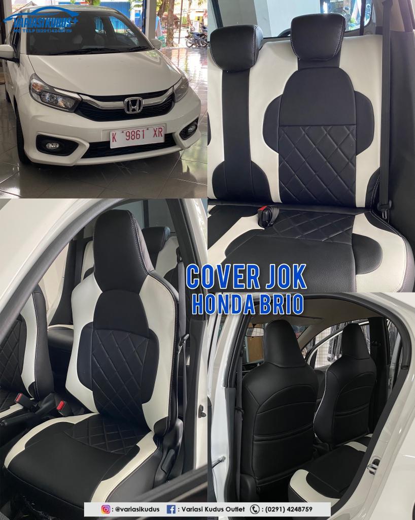 Cover jok mobil brio 20