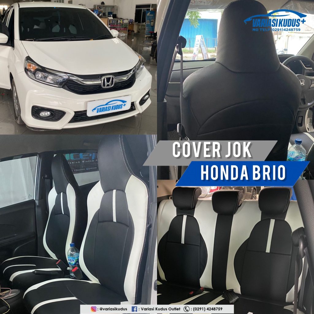 Cover jok mobil brio 22