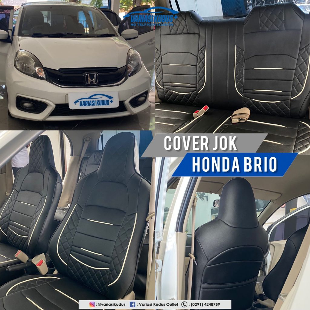 Cover jok mobil brio 23