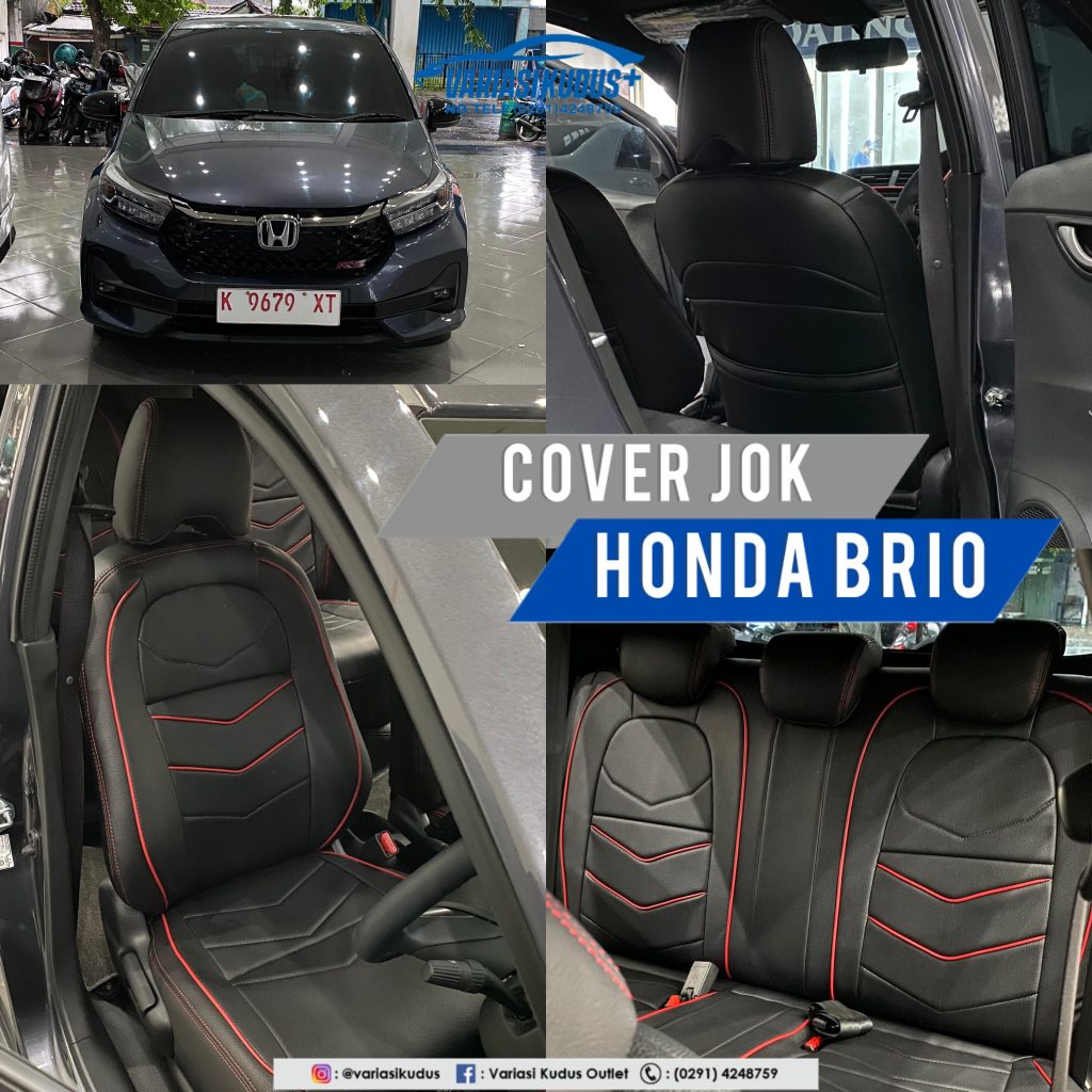 Cover jok mobil brio 27