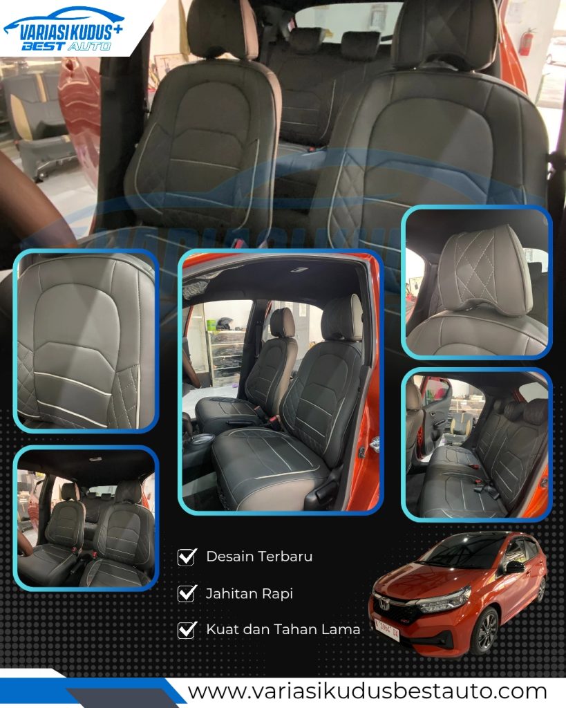 Cover jok new brio rs by variasi kudus best auto 001