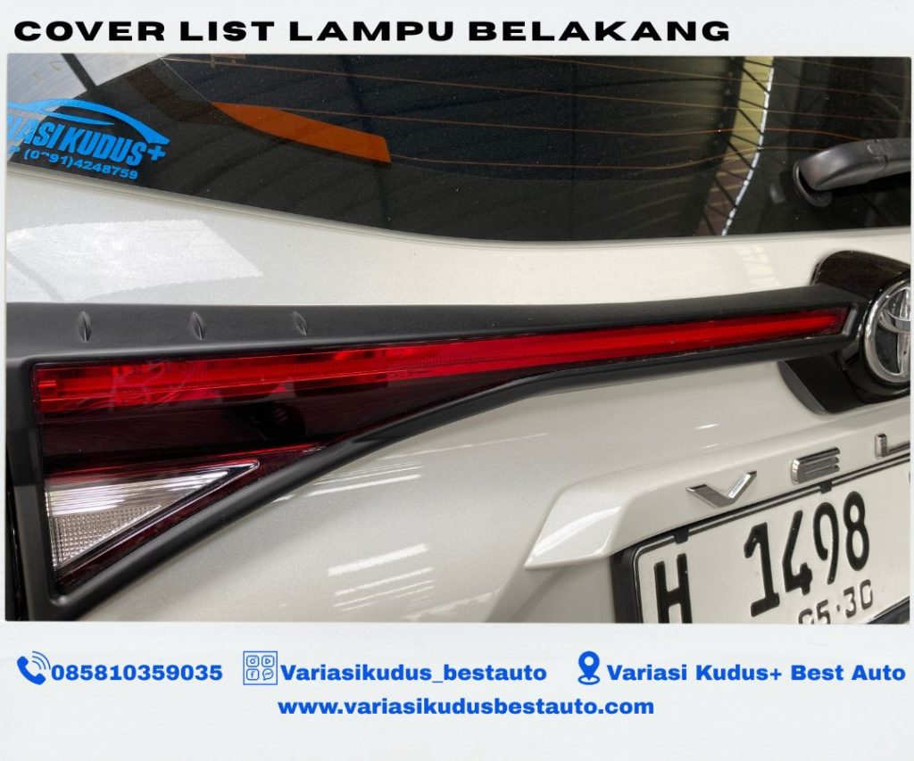 Cover list lampu belakang
