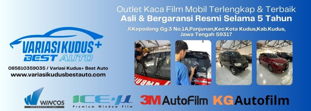 Kaca film terlengkap di kota kudus