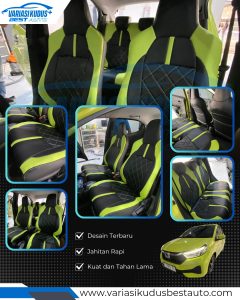 Cover jok honda brio ke 2-Variasi Kudus+ Best Auto
