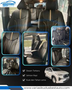 Cover jok innova zenix ke 2-Variasi Kudus+ Best Auto