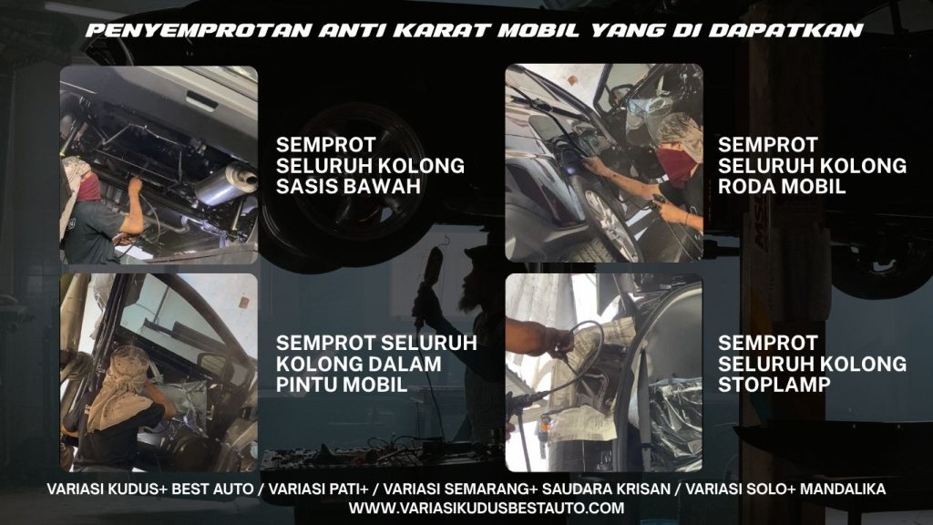 Penyemprotan Anti Karat Yang Di Dapatkan